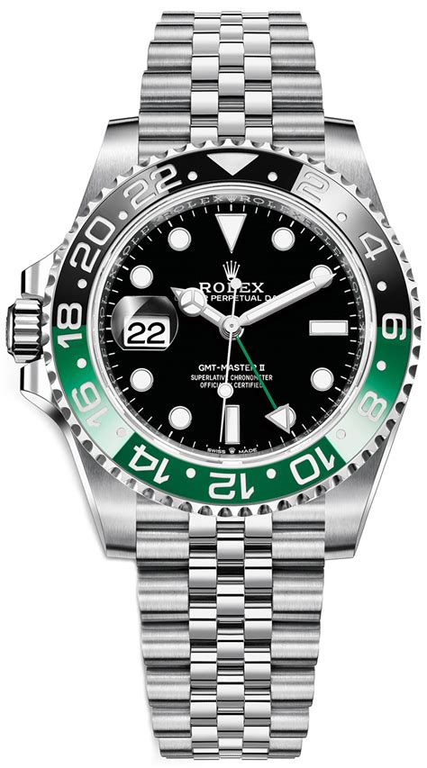 nuovo rolex gmt verde|rolex gmt master ii review.